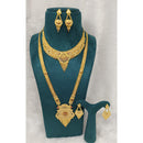 Pari Art Jewellery Royal Forming Double Necklace Set
