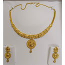 Pari Art Jewellery Royal Forming Double Necklace Set
