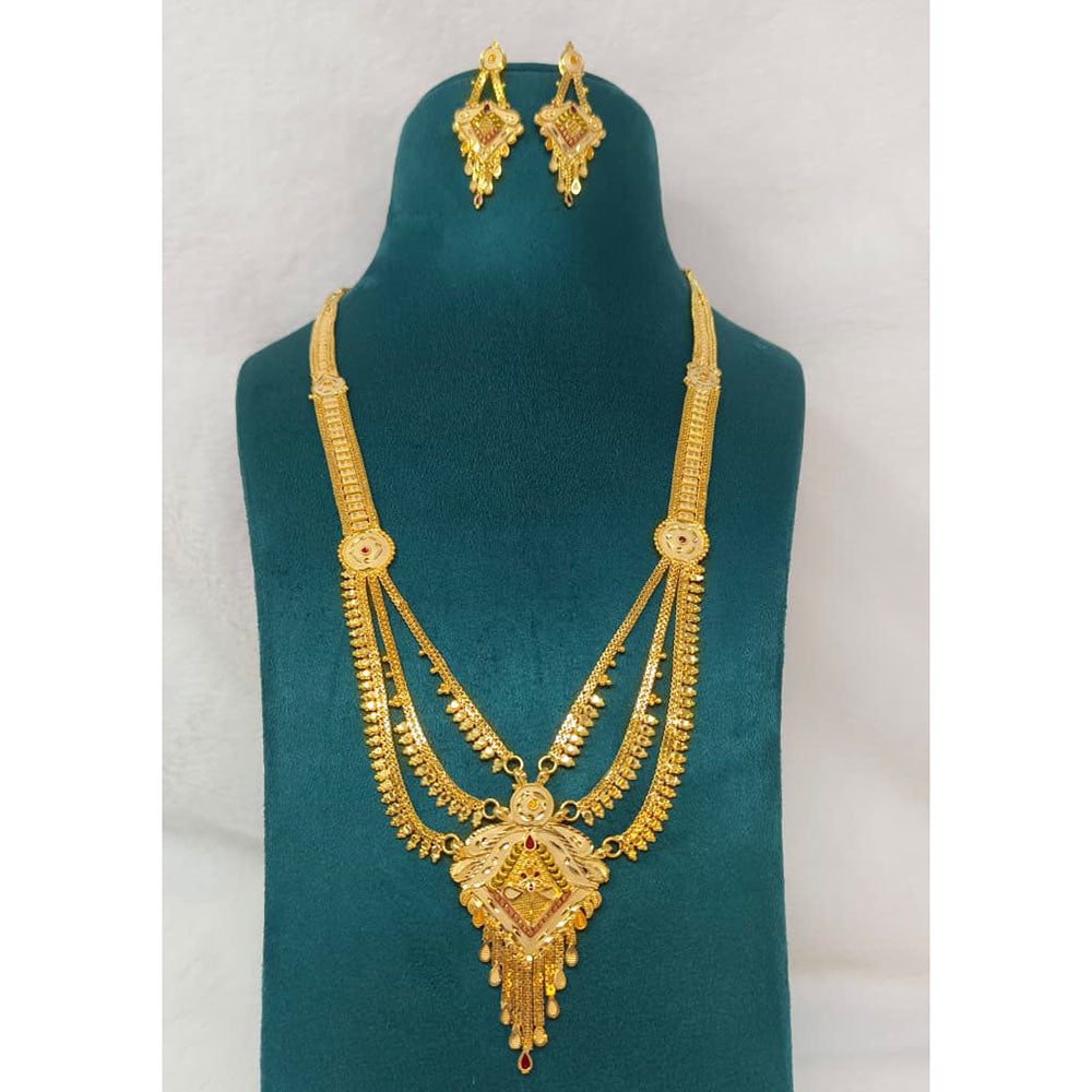Pari Art Jewellery Forming Floral Necklace