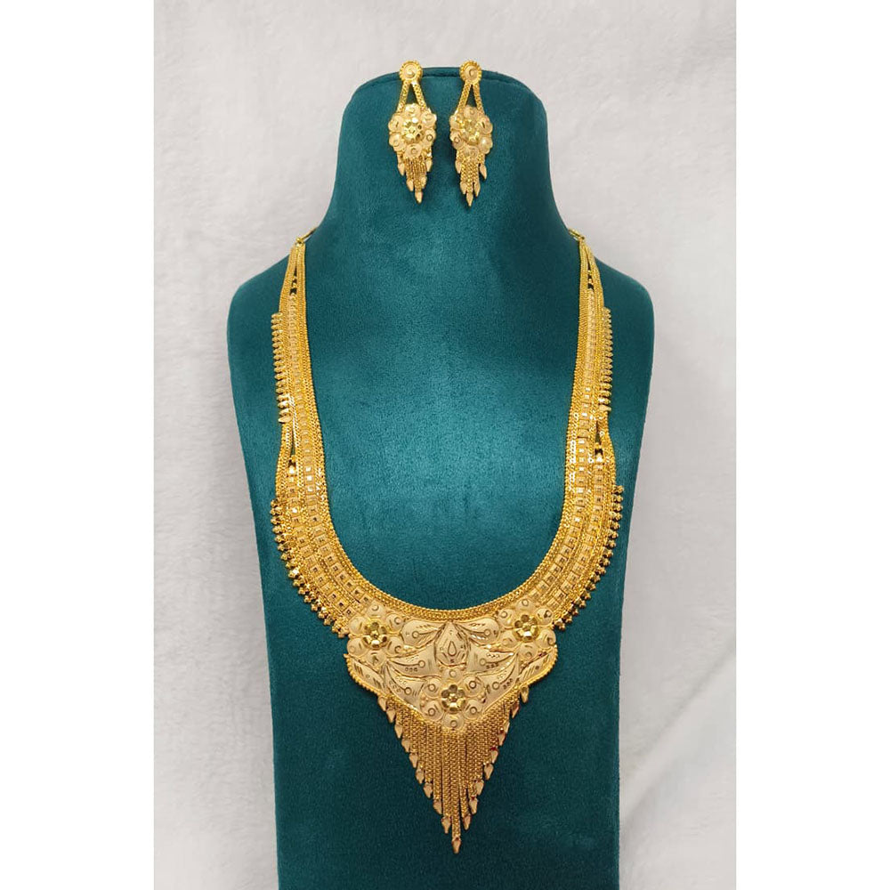 Pari Art Jewellery Maharani Style Forming Long Necklace Set