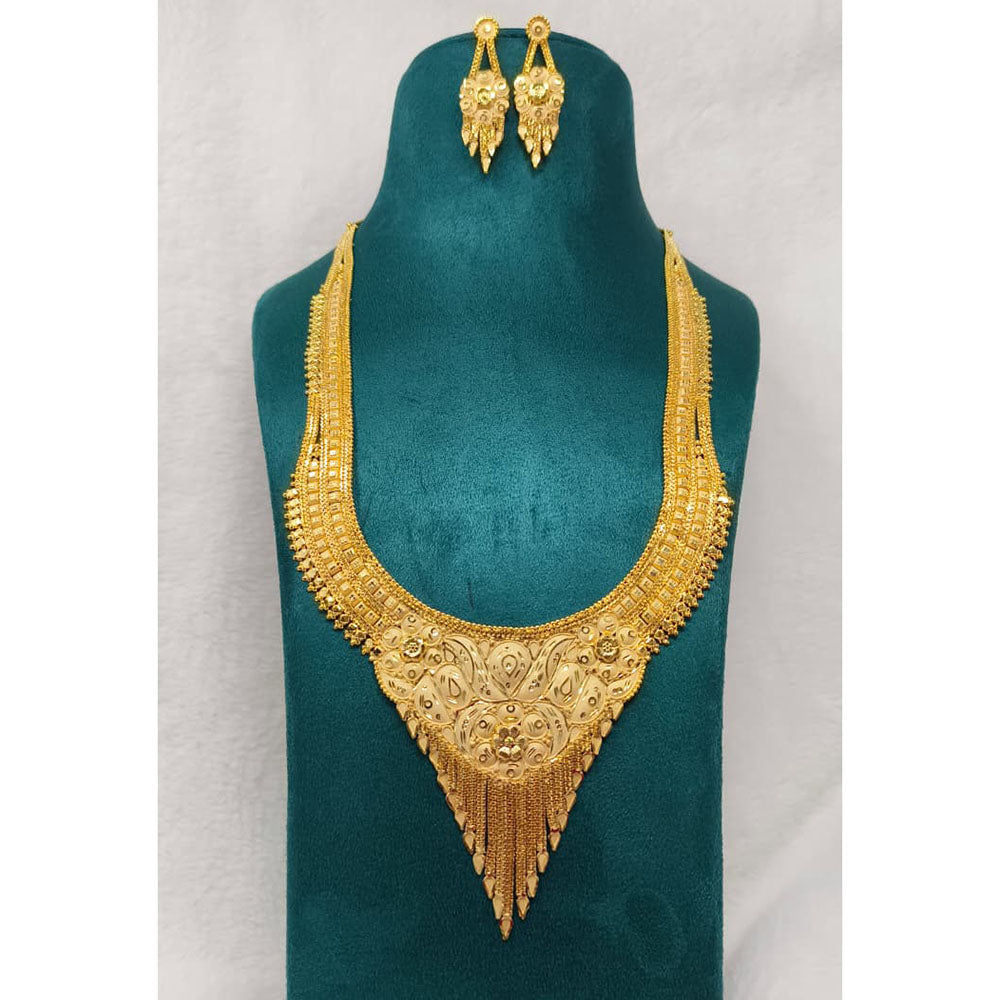 Pari Art Jewellery Maharani Style Forming Long Necklace Set