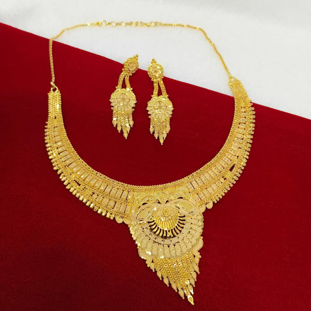 Pari Art Jewellery Royal Forming Necklace Set