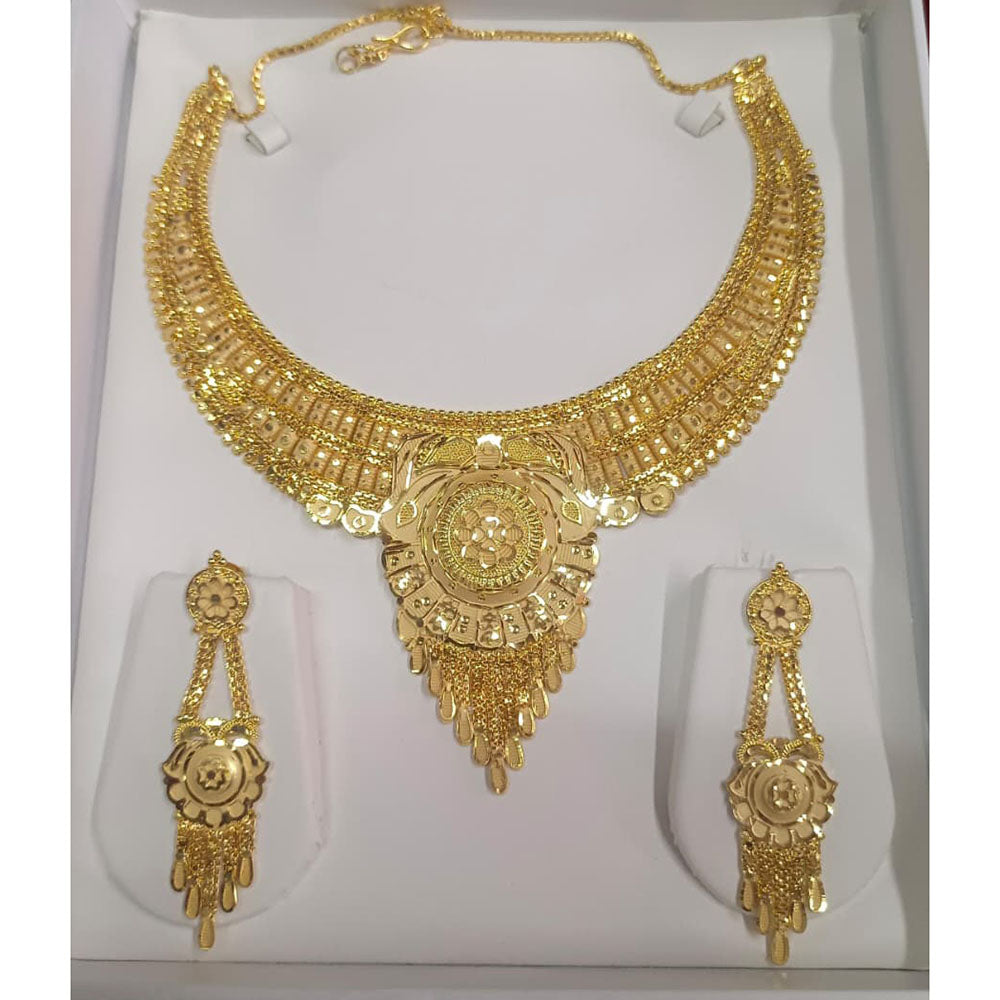 Pari Art Jewellery Royal Forming Necklace Set