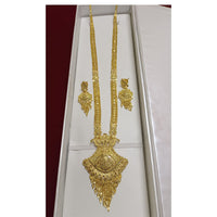 Pari Art Jewellery Royal Forming Long Necklace Set 