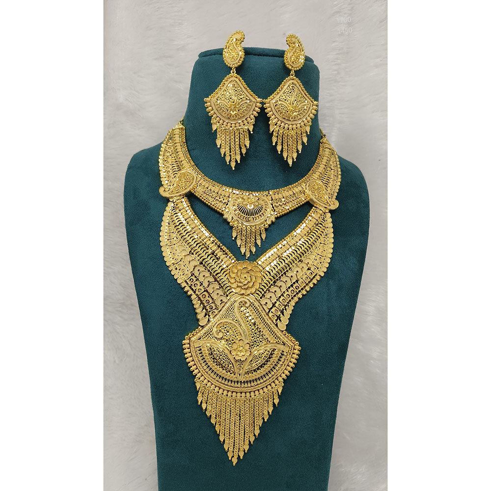 Pari Art Jewellery Designer Forming Necklace Combo Set