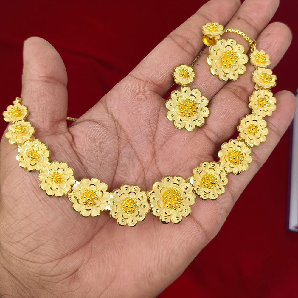 Pari Art Jewellery Royal Forming Necklace Set