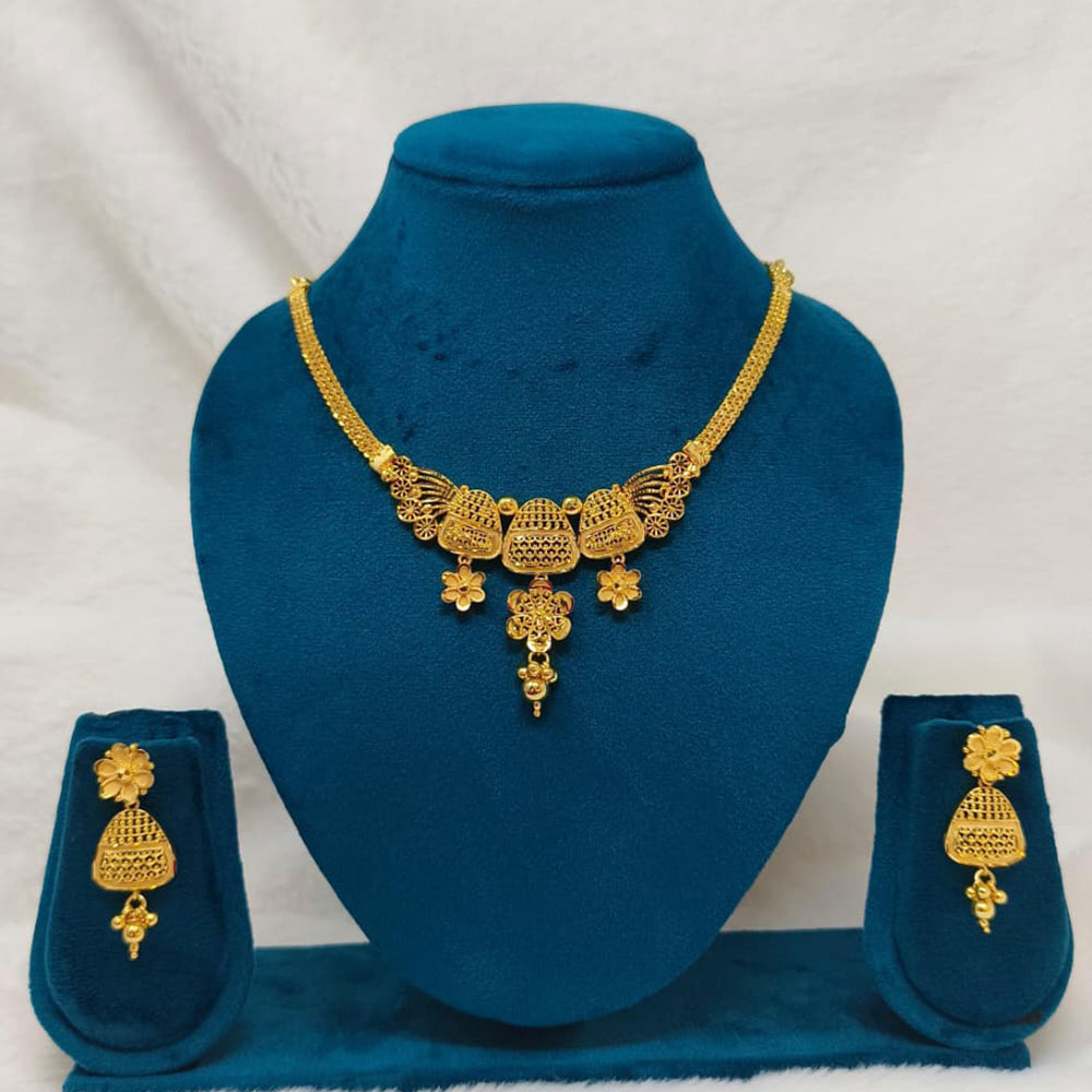 Pari Art Jewellery Royal Forming Necklace Set