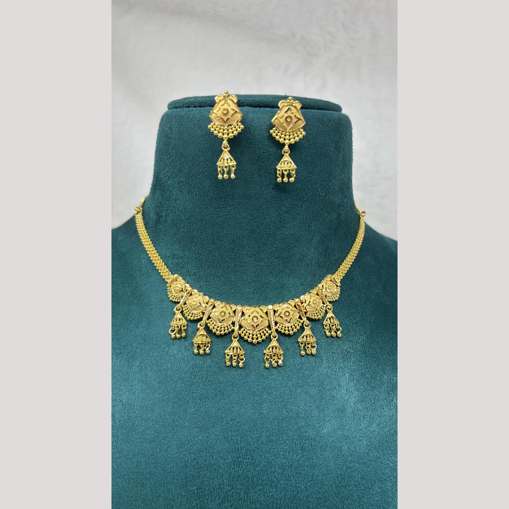 Pari Art Jewellery Royal Forming Necklace Set