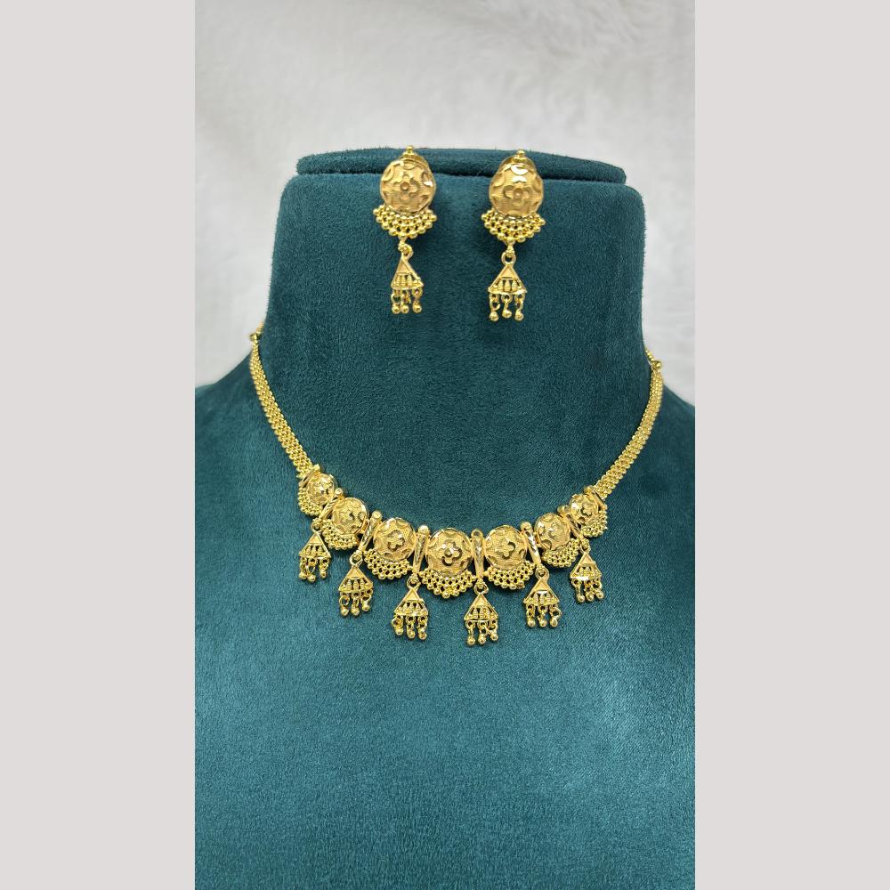 Pari Art Jewellery Royal Forming Necklace Set