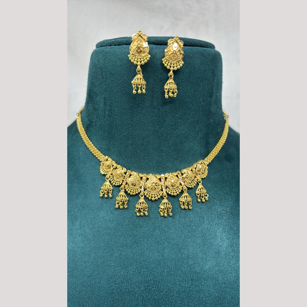 Pari Art Jewellery Royal Forming Necklace Set