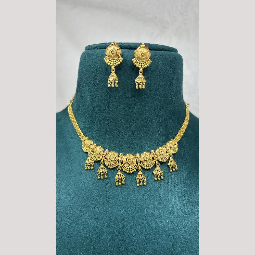 Pari Art Jewellery Royal Forming Necklace Set