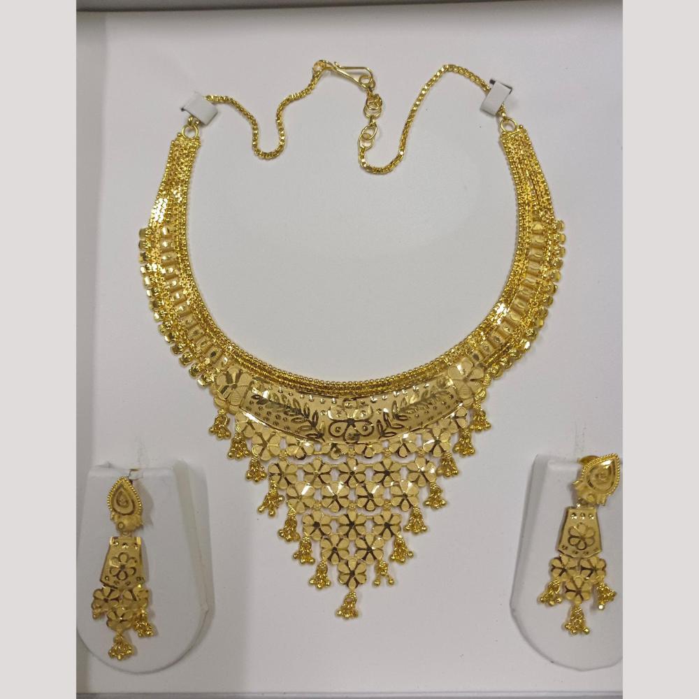 Pari Art Jewellery Royal Forming Necklace Set