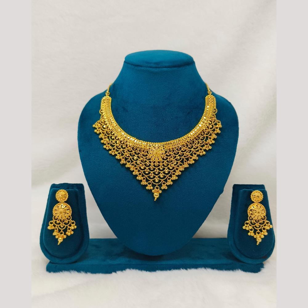 Pari Art Jewellery Royal Forming Necklace Set