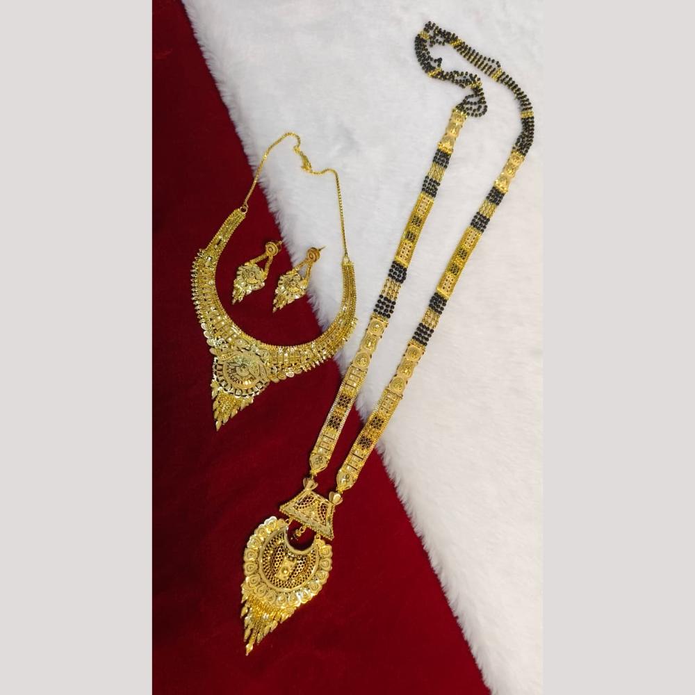 Pari Art Jewellery Designer Forming Necklace Combo Set