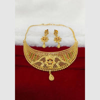 Pari Art Jewellery Royal Forming Choker Necklace Set