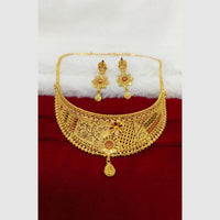 Pari Art Jewellery Royal Forming Choker Necklace Set