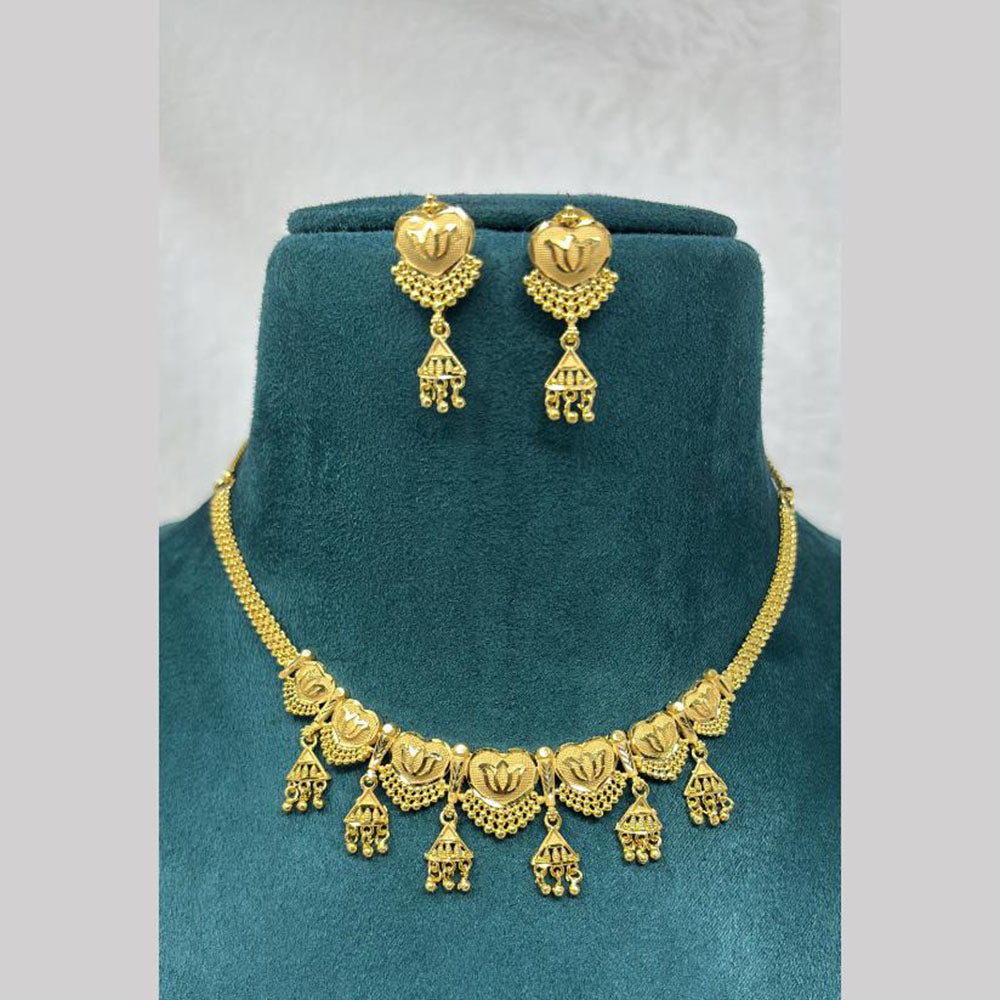 Pari Art Jewellery Royal Forming Necklace Set