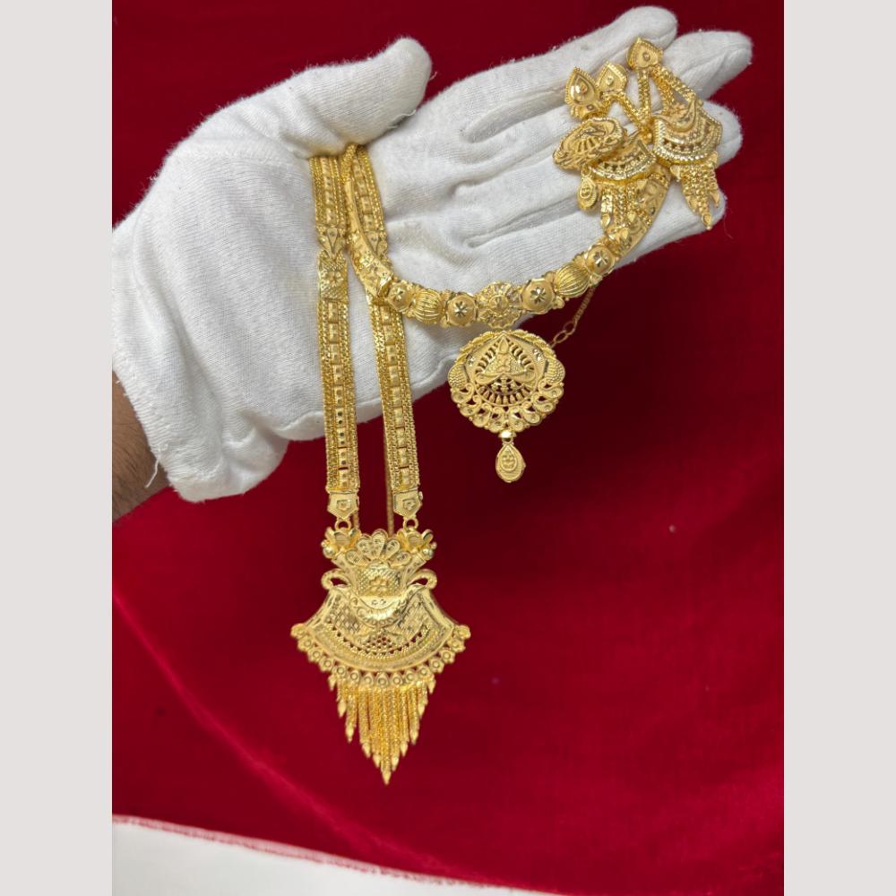 Pari Art Jewellery Designer Forming Double Necklace Set