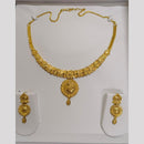 Pari Art Jewellery Royal Forming Gold Necklace Set
