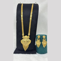Pari Art Jewellery Premium Forming Gold Long Necklace Set