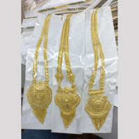 Pari Art Jewellery Premium Forming Gold Long Necklace Set (Assorted Design)