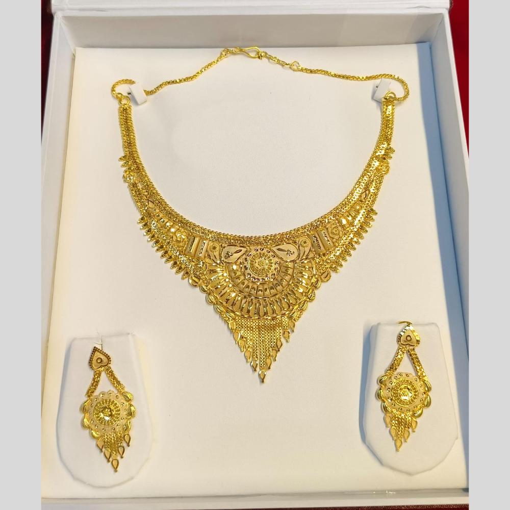 Pari Art Jewellery Forming Heritage Design Necklace Set