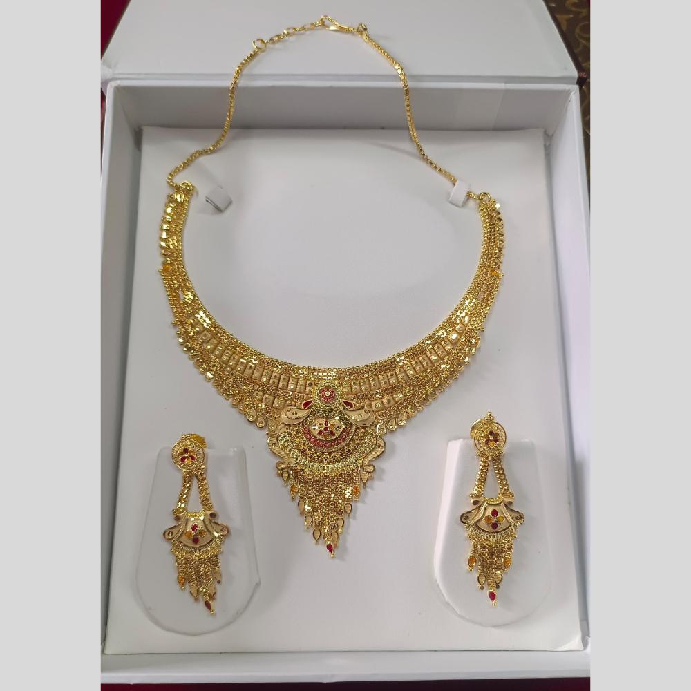 Pari Art Jewellery Forming Heritage Design Necklace Set