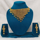 Pari Art Jewellery Premium Gold Forming Necklace Set 