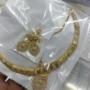 Pari Art Jewellery Royal Austrian Stone Forming Necklace Set