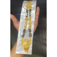 Pari Art Jewellery Gold Plated Designer Long Necklace Set