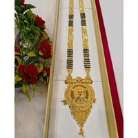Pari Art Jewellery Designer Black Beads Forming Mangalsutra