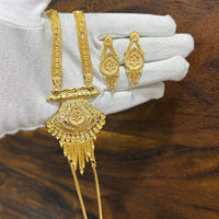 Pari Art Jewellery Royal Style Forming Long Necklace Set