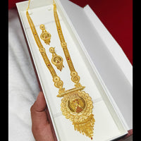 Pari Art Jewellery Royal Style Forming Long Necklace Set
