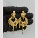 Pari Art Jewellery Classic Forming Gold Dangler Earrings