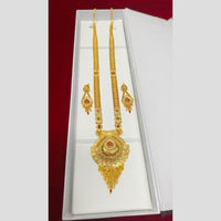 Pari Art Jewellery Royal Style Forming Long Necklace Set