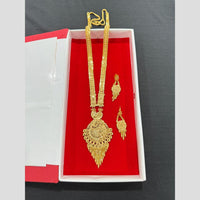 Pari Art Jewellery Royal Style Forming Long Necklace Set