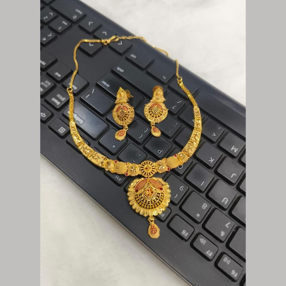 Pari Art Jewellery Designer Forming Necklace Set