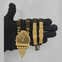 Pari Art Jewellery Designer Black Beads Forming Mangalsutra