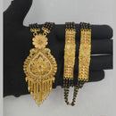 Pari Art Jewellery Designer Black Beads Forming Mangalsutra
