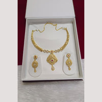 Pari Art Jewellery Royal Forming Designer Choker Necklace Set
