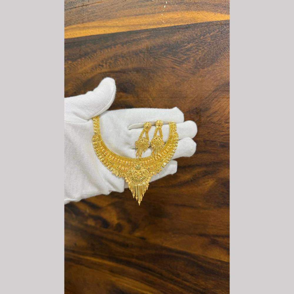 Pari Art Jewellery Royal Forming Designer Necklace Set