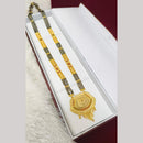 Pari Art Jewellery Graceful Forming Black Pearl Mangalsutra