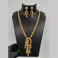 Pari Art Jewellery Turkish Forming Exclusive Designer Long Necklace Set  