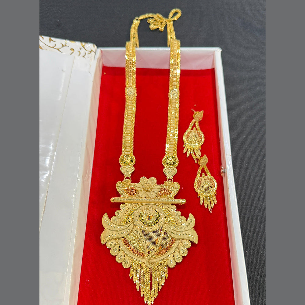 Pari Art Jewellery Designer Forming Long Necklace Set