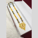 Pari Art Jewellery Graceful Forming Black Pearl Mangalsutra