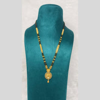 Pari Art Jewellery Graceful Forming Black Pearl Mangalsutra