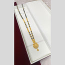 Pari Art Jewellery Graceful Forming Black Pearl Mangalsutra