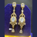 Jain Jewellers Gold Plated AD Stone Dangler Earrings