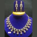 Jain Jewellers Gold Plated AD Stone Necklace Set