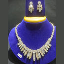 Jain Jewellers Gold Plated AD Stone Necklace Set